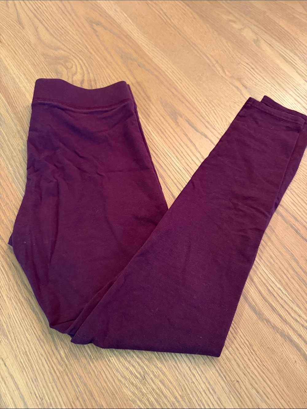 AerieBurgundy Stretch Leggings